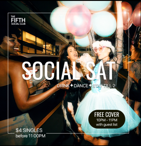 Fifth Social Saturdays